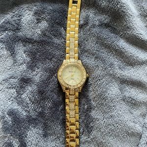 brand new gold watch